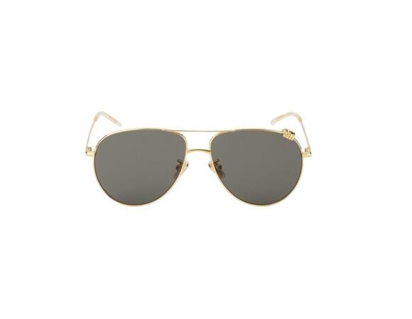 Boucheron Accessories - $1,080 NIB Boucheron Gold Gray Lenses 58 MM Aviator Metal Sunglasses